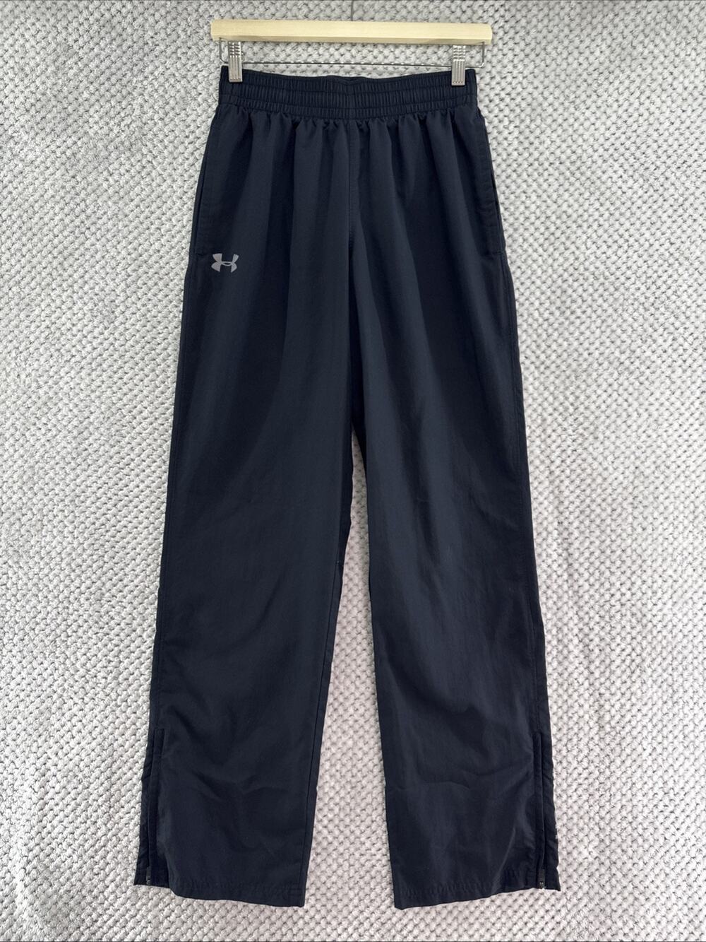 Under Armour Heatgear Sweatpants Womens S Black Workout Gym Sportswear